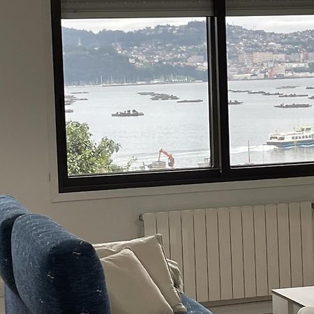 Ferienwohnung Mirador Puerto Nautico, Con Parking Gratis, Moaña Exterior foto