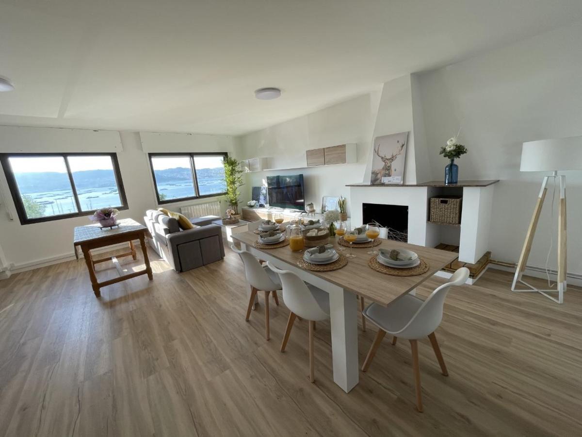 Ferienwohnung Mirador Puerto Nautico, Con Parking Gratis, Moaña Exterior foto