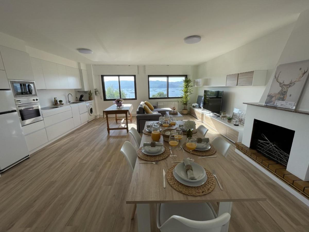 Ferienwohnung Mirador Puerto Nautico, Con Parking Gratis, Moaña Exterior foto