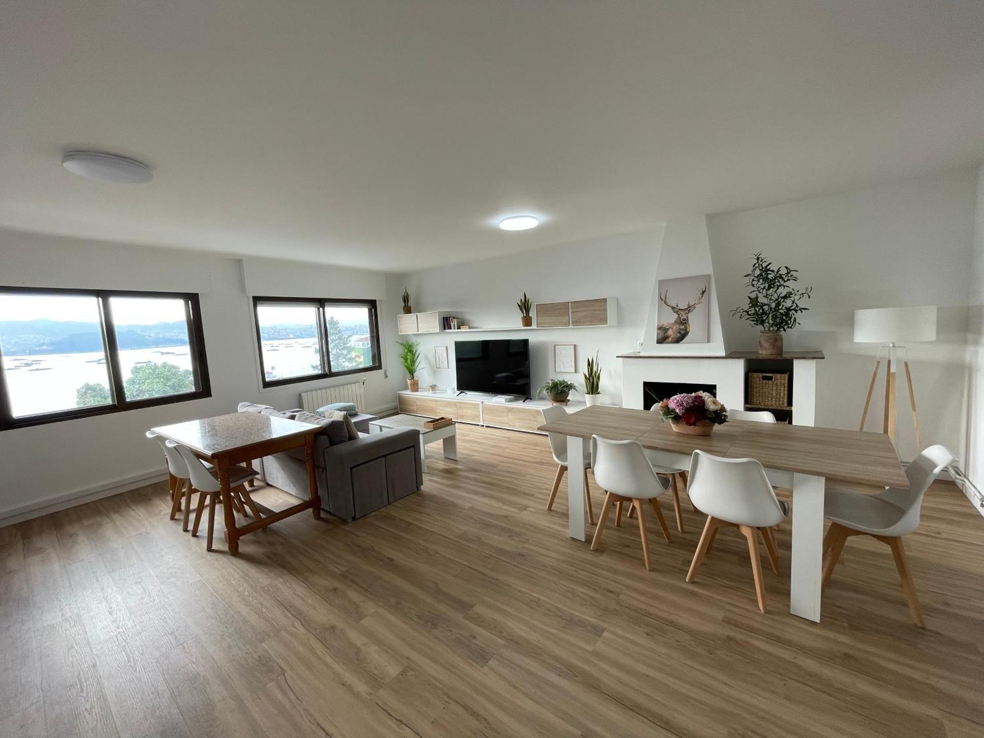 Ferienwohnung Mirador Puerto Nautico, Con Parking Gratis, Moaña Exterior foto