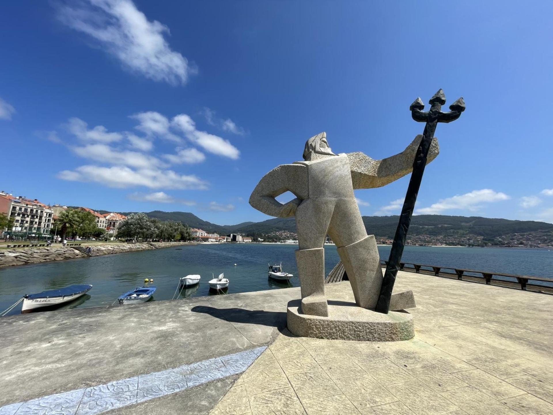 Ferienwohnung Mirador Puerto Nautico, Con Parking Gratis, Moaña Exterior foto