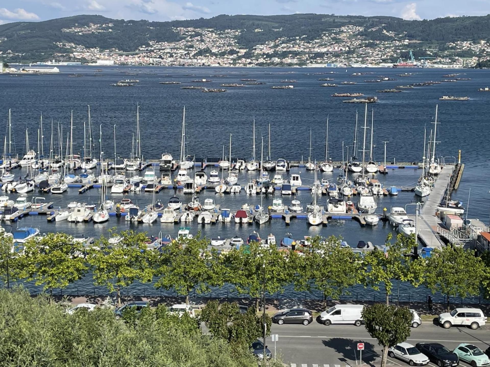 Ferienwohnung Mirador Puerto Nautico, Con Parking Gratis, Moaña Exterior foto